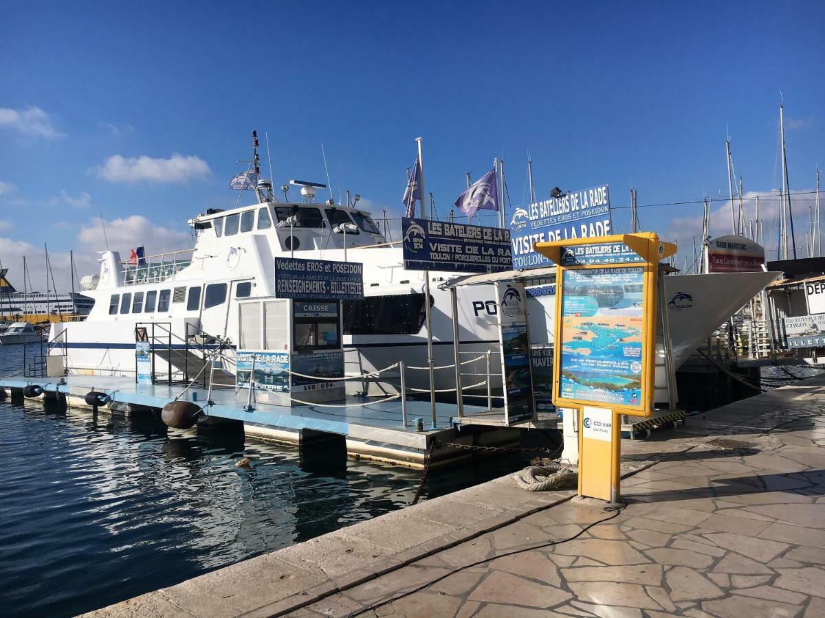 Cosy T2 Port De Toulon - Stade Mayol "Clim, Wifi Gratuit" Exteriör bild