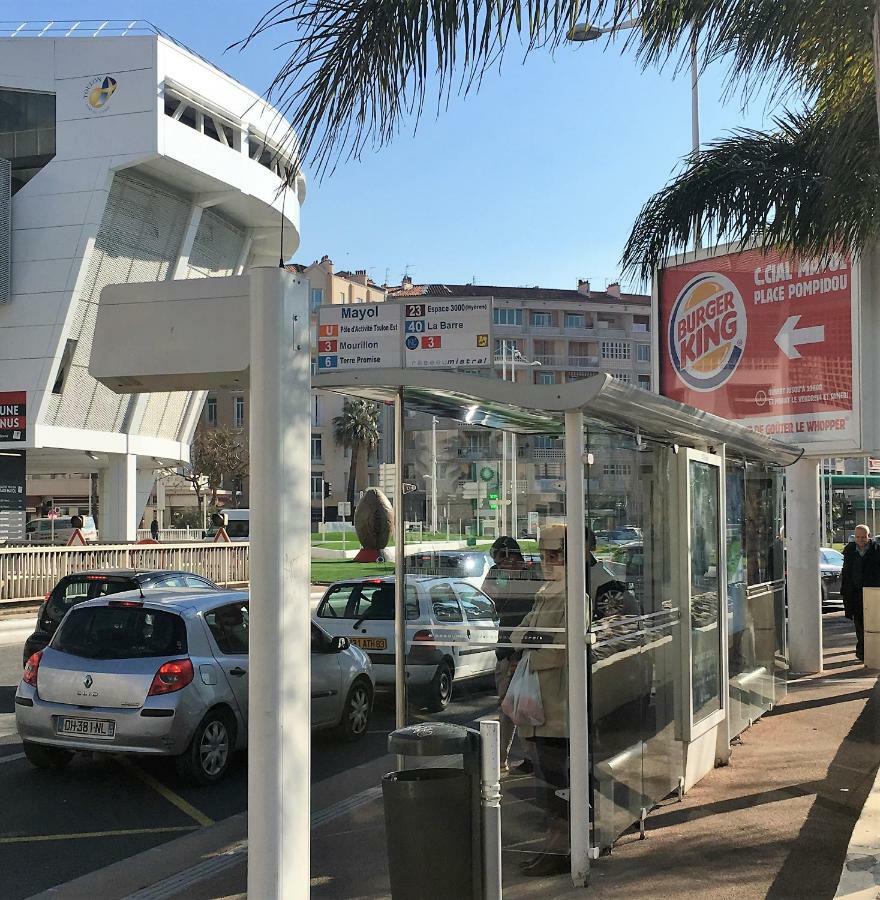 Cosy T2 Port De Toulon - Stade Mayol "Clim, Wifi Gratuit" Exteriör bild